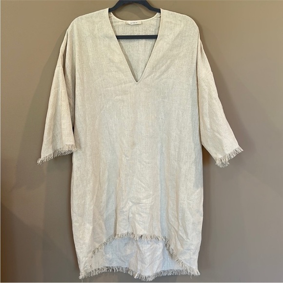 Doen silk fringe dress